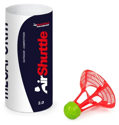 Produktbild von Megaform Badminton AirShuttle 2.0 - 3er Tube Outdoor Federbälle