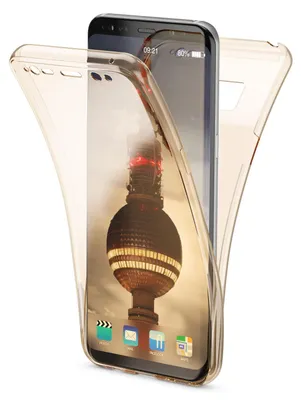 Obrázek produktu pro NALIA 360° pouzdro pro Samsung Galaxy S8 Plus, celoplošný kryt s dvojitou ochranou zlaté barvy