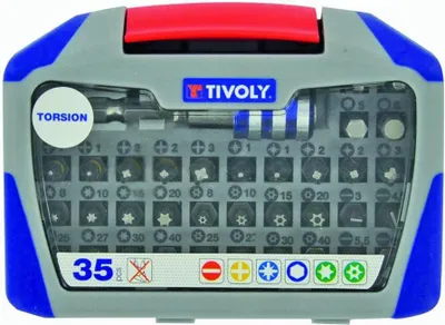 Zdjęcie produktu dla Zestaw 35 końcówek skrętnych TIVOLY - 11521572002