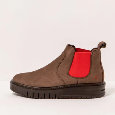Produktbild von *art Schnürstiefel 1789 NOBUCK BROWN-RED /BELLEVILLE Farbe Brown-red