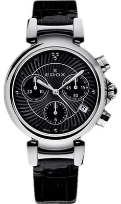 Produktbild von Edox Armbanduhr 10220-3C-Nin, Chronograph, Quarz analog, 40 mm, 5 ATM Wasserdichtigkeit