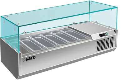 Zdjęcie produktu dla Nakładka chłodząca - 1/3 Gn model Vrx 1400 / 380, wymiary: szer. 1400 gł. 395 wys. 435