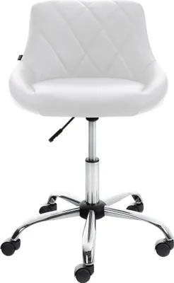 Produktbild von Arbeitshocker HLO-CP119 Kunstleder  weiß
