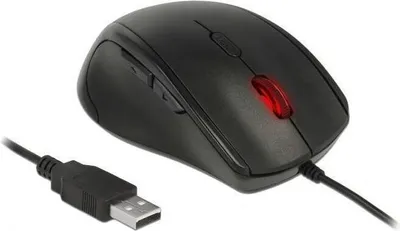 Immagine prodotto di DELOCK DeLOCK 12548 mouse da ufficio sinistro USB Type-A ottico 2400 DPI