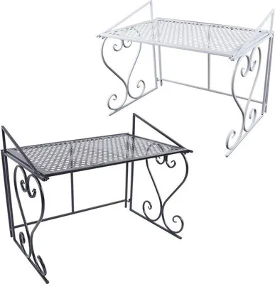 Immagine prodotto di Portaoggetti da cucina in metallo - Organizer per cassetti - Ripiano per forno - Nero