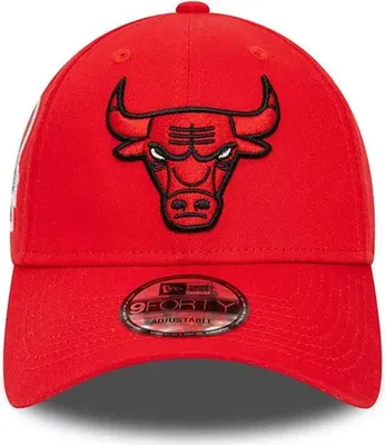 Produktbild von New Era Side Patch 9forty Chicago Bulls Kappe Rot  Mann Rot One Size