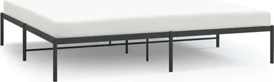 Productafbeelding van vidaXL Bedframe, metaal, zwart, 200x200 cm