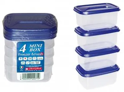Immagine prodotto di COSMOPLAST Set 4 Minicontenitori Microonde