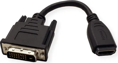Produktbild von VALUE HDMI-DVI Adapterkabel, HDMI BU / DVI-D ST