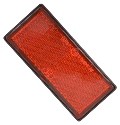 Obrázok produktu pre samolepiaci reflektor 86 x 40 mm červený