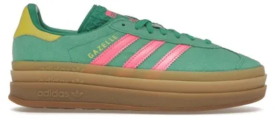 Produktbild von adidas Gazelle Bold Court Green Lucid Pink (Women's) - EU 36