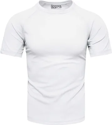 Productafbeelding van Recea Heren T-shirt met korte mouwen, model Spiro, wit, maat XXL