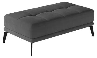 Obrázek produktu pro Stylový taburet ZINARA - tmavě šedý