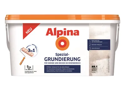 Produktbild von Alpina Spezial-Grundierung 3in1 5 kg weiß
