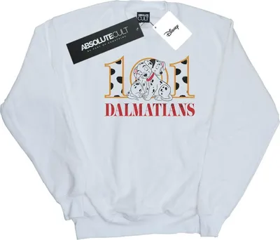 Produktbild von Disney - "101 Dalmatians" Sweatshirt für Damen BI13680 (S) (Weiß)