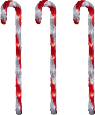 Produktbild von LED-Beleuchtung für Außenbereich, Zuckerstangen aus Acryl, 30 LED