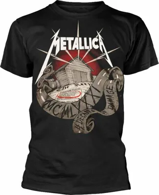 Obrázek produktu pro Metallica Tričko 40th Anniversary Garage Uni Black L