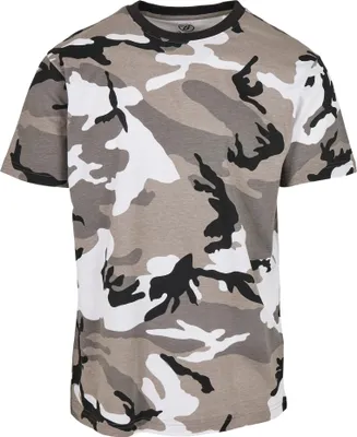 Brandit Basic T-Shirt - Urban Camo Print, 100% Cotton, Size XXL