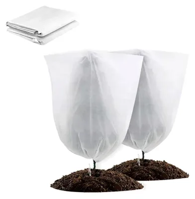 Produktbild von 2er-Set Winterschutz für Olivenbäume - Pflanzenschutz für den Außenbereich - Winterzelt für Pflanzen, geeignet für Gärten, Blumen, Setzlinge und andere Bereiche