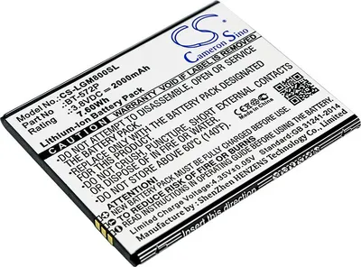 Immagine prodotto di TECHTEK Batteria compatibile con [Leagoo] M5 Max, M8 sostituisce BT-572P