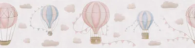 Immagine prodotto di Profhome 771351-GU Carta da parati per bambini Nuvole opaca crema beige blu rosa 5 m