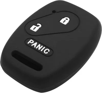 Produktbild von Schlüssel Schutzhülle Schwarz Silikon 2 + 1 Tasten Fernschlüssel Abdeckung für Auto