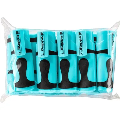 Produktbild von Edding Textmarker Mini 7 1-3 mm pastellblau 10er-Polybtl.