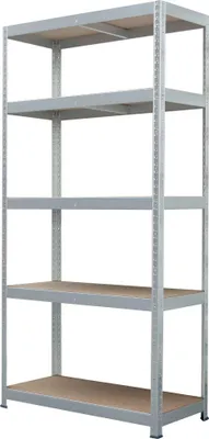 Produktbild von Metallsteckregal 180 x 90 x 40 cm 5 Holzböden 875 kg