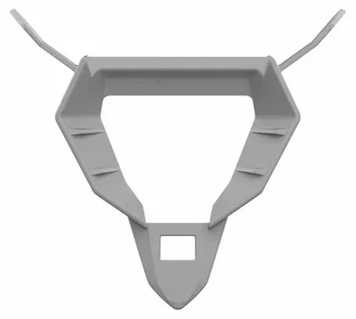 Immagine prodotto di Base Presa D'Aria Mentoniera Grigio Opaco Casco Airoh Twist 3