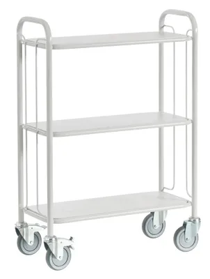 Produktbild von Rollcart Etagenwagen 08-7473 weiß 80,0 x 38,0 x 110,0 cm