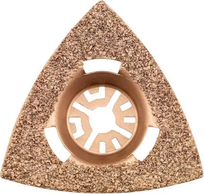 Produktbild von METABO Dreieckschleifplatte "Classic", Fugen und Spachtel, HM, 78 x 78 mm (626971000)