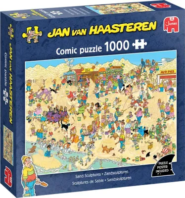 Produktbild von Jumbo Jan van Haasteren - Sandskulpturen, Puzzle, Erwachsenenpuzzle, 1000 Teile, 1110100612