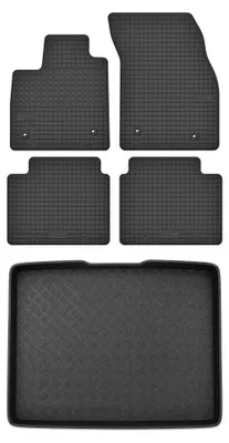 Obrázok produktu pre Gumové autokoberce SolidTread + vaňa kufra pre: Ford Focus MK4 2018- hatchback 5 ks