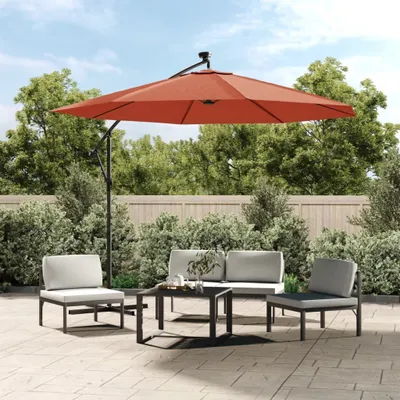 Produktbild von Maison Exclusive - Ersatzbezug für Ampelschirm Terracotta-Rot 350 cm