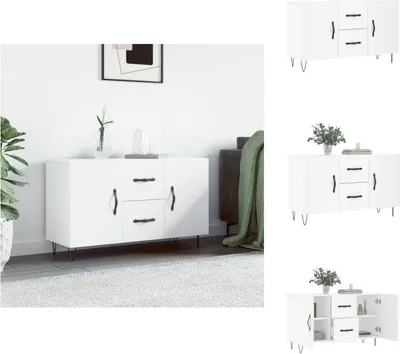 Obrázek produktu pro vidaXL Příborník bílý 100x36x60 cm materiál na bázi dřeva - Příborníky