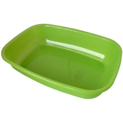 Obrázek produktu pro Kočičí toaleta AIME bez okraje - zaoblené hrany - 43 x 31 x 10 cm - pro kočky