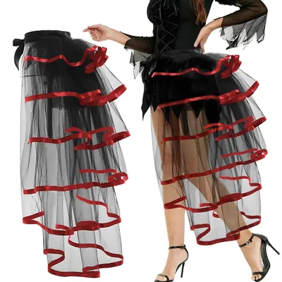 Produktbild von Epochen-Kostüme im Steampunk-Stil, Tüllrock, Damen-Karnevalskostüme, Größe CC, 1 Stück