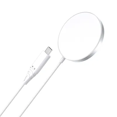 Zdjęcie produktu dla Choetech Belaidis įkroviklis CHOETECH, 15W, magnetinis, baltas