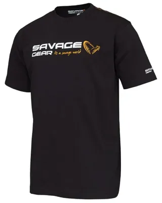 Produktbild von Savage Gear Signature Logo T-Shirt Größe M Farbe Schwarz