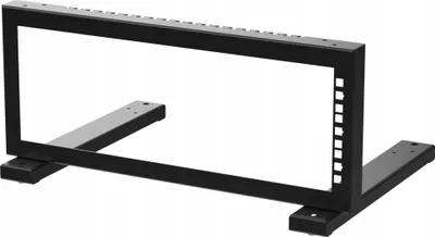 Immagine prodotto di rack 3U da 19" per il montaggio di apparecchiature RACK Treppiede nero Stalflex