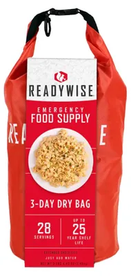 Obrázok produktu pre ReadyWise: Zásoby potravín na núdzové situácie, 28 porcií, lyofilizované, trvanlivosť až 25 rokov