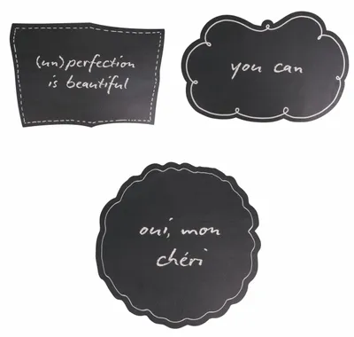 Image de Elzusha - Ensemble de 3 sets de table ardoise pour une décoration de table créative