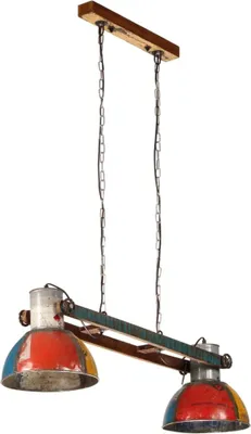 Obrázek produktu pro vidaXL Závěsná lampa v industriálním stylu 25 W Vícebarevná 111 cm E27