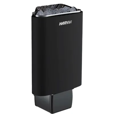 Immagine prodotto di Stufa elettrica Harvia Delta Black 2,3 kW | richiede un regolatore separato | HDE234M