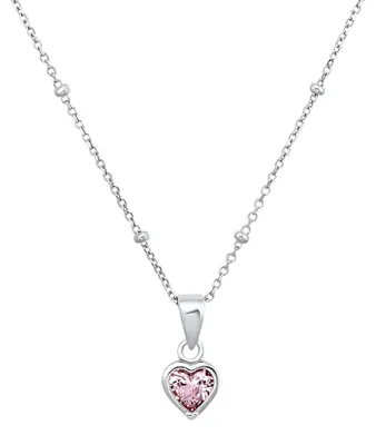 Produktbild von Prinzessin Lillifee 2033373 Mädchen Collier Herz 925 Silber rosa 38 cm