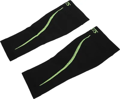 Produktbild von Sportliche Beinbandage, Wadenstulpe, Schienbeinstütze, Kompression, Lauf- und Trainingsbandage, Schwarz, XXL