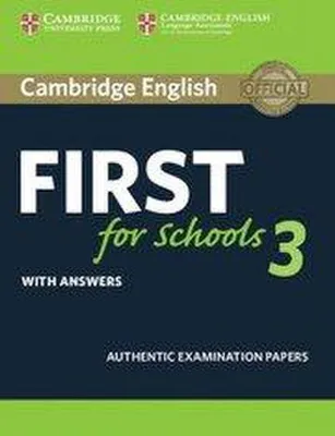 Immagine prodotto di Cambridge English First for Schools 3 Student's Book with Answers