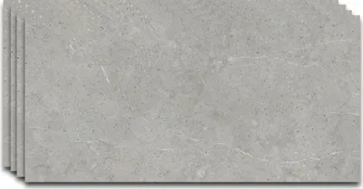 Produktbild von IZODEKOR – SPC Wandpaneel Betonoptik/Natursteinoptik Grau 60x120cm – 4 Stück – Stein Grau