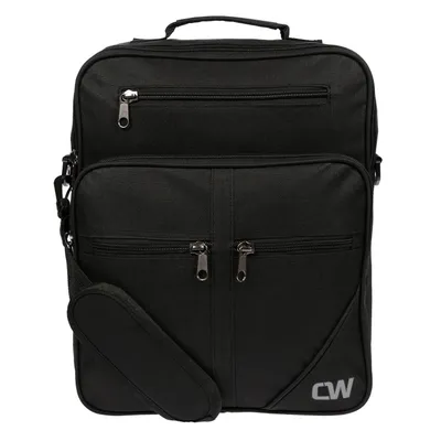 Obrázek produktu pro Pracovní taška letušky messenger bag taška přes rameno černá DIN A4 Uni