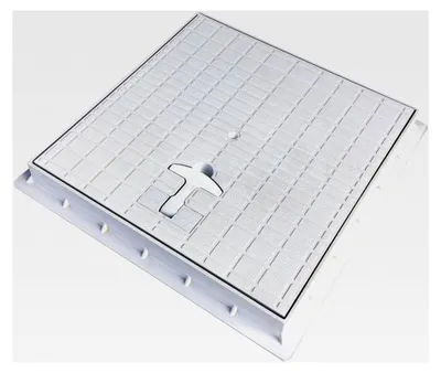 Produktbild von Schachtabdeckung mit Rahmen 55 x 55 cm